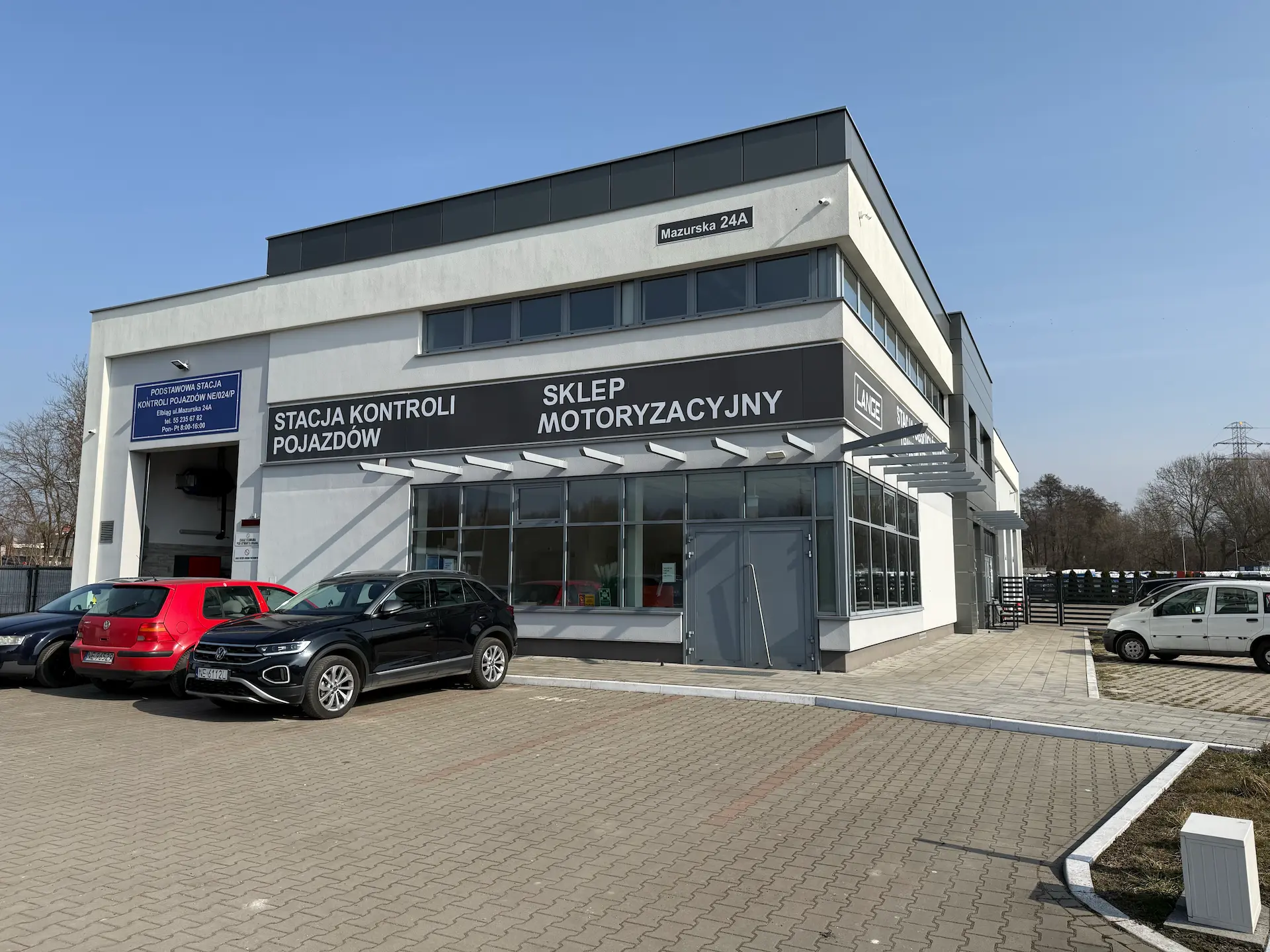 Sklep z częściami zamiennymi PHU Lange